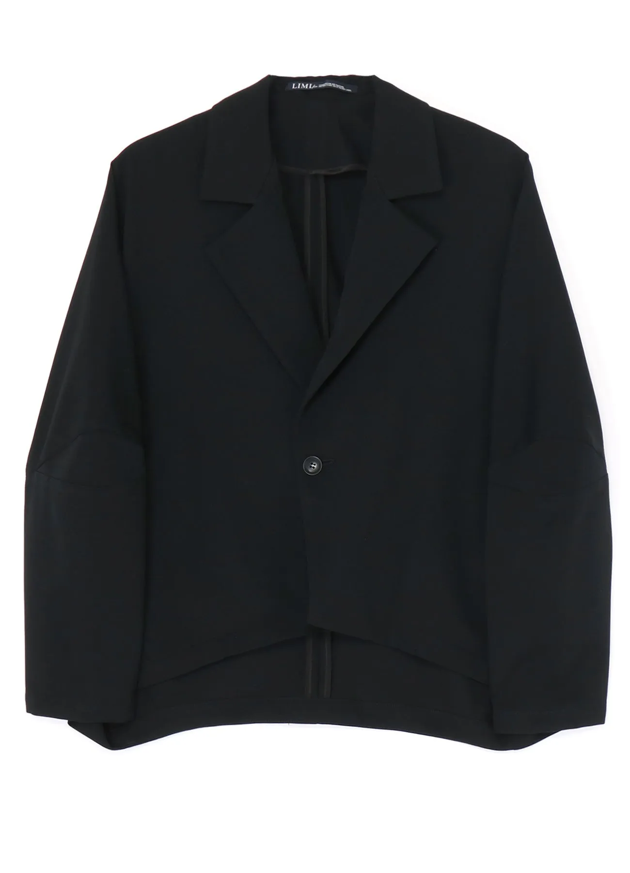 WOOL GABARDINE SLEEVE GUSSET JACKET